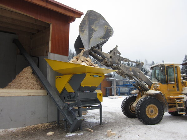 LR1400 with wheelloader